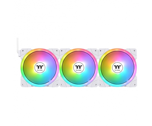 Thermaltake SWAFAN EX12 ARGB Carcasa del ordenador Refrigerador de aire 12 cm Blanco 3 pieza(s)