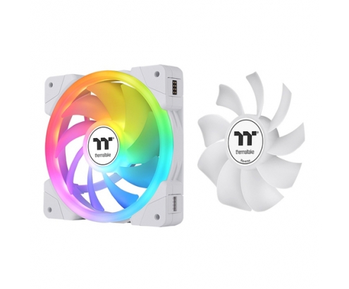 Thermaltake SWAFAN EX12 ARGB Carcasa del ordenador Refrigerador de aire 12 cm Blanco 3 pieza(s)