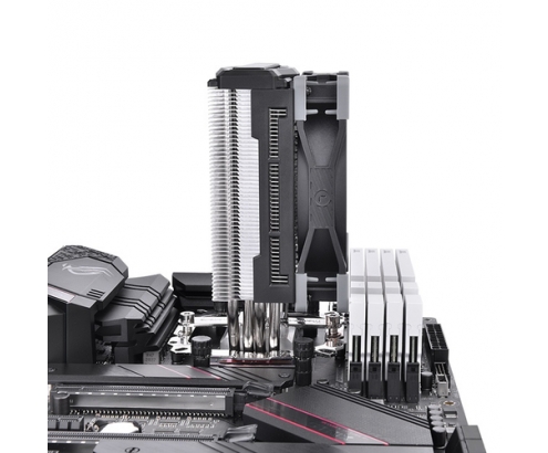 Thermaltake Toughair 310 Procesador Enfriador 12 cm Negro, Plata