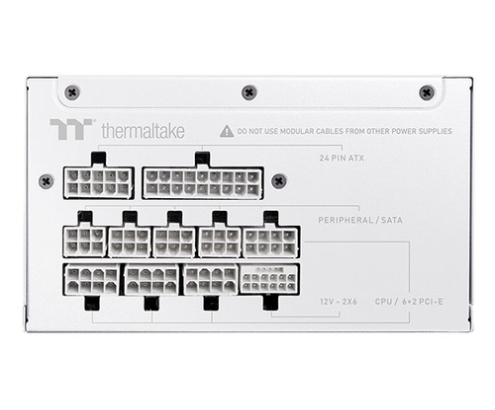 Thermaltake Toughpower Gt unidad de fuente de alimentación 850 W 24-pin ATX ATX Blanco