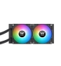 Thermaltake TT TH240 ARGB Procesador Sistema de refrigeración líquida todo en uno 12 cm Negro 1 pieza(s)