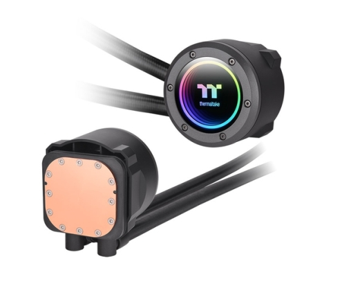 Thermaltake TT TH240 ARGB Procesador Sistema de refrigeración líquida todo en uno 12 cm Negro 1 pieza(s)