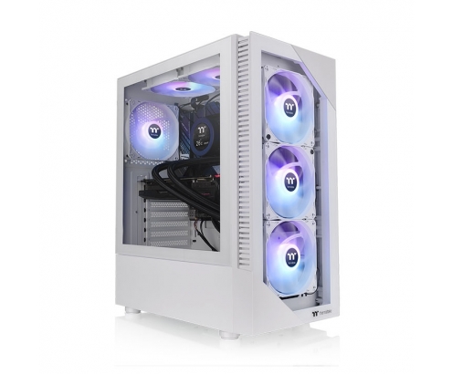 Thermaltake View 200 TG Snow ARGB Midi Tower Blanco