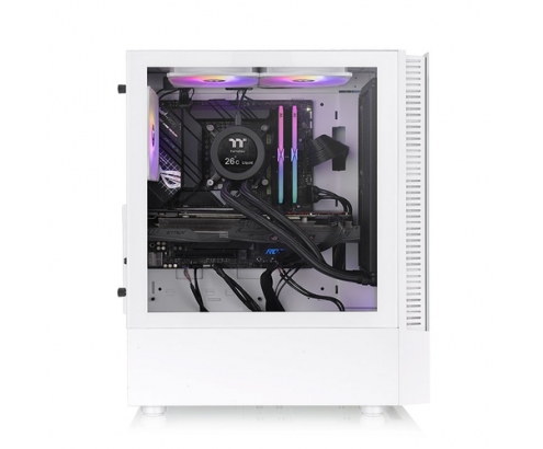 Thermaltake View 200 TG Snow ARGB Midi Tower Blanco