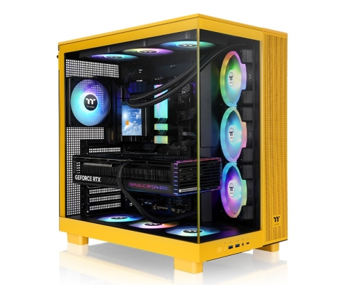 Thermaltake View 380 XL TG ARGB Midi Tower Amarillo