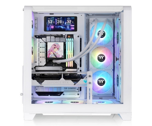 Thermaltake View 390 Air Midi Tower Blanco