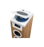 Thomson DS121CD sistema de audio para el hogar Torre de sonido para uso doméstico 10 W Blanco, Madera