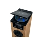 Thomson DS122CD sistema de audio para el hogar Torre de sonido para uso doméstico 10 W Negro, Madera