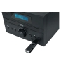 Thomson MIC122BT Microcadena de música para uso doméstico 10 W Negro, Plata