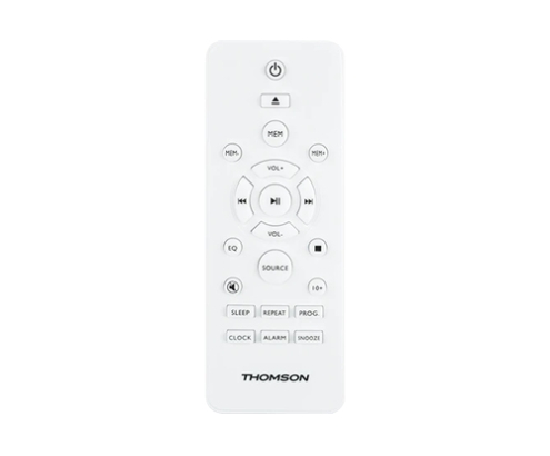 Thomson MIC122BT Microcadena de música para uso doméstico 10 W Negro, Plata