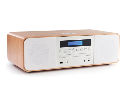 Thomson MIC201IBT sistema de audio para el hogar Microcadena de música para uso doméstico 50 W Blanco