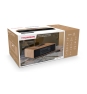 Thomson MIC300IBT sistema de audio para el hogar Microcadena de música para uso doméstico 10 W Negro, Madera