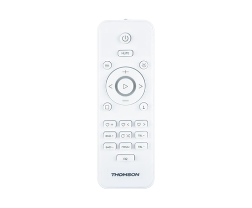 Thomson MIC301IBT sistema de audio para el hogar Microcadena de música para uso doméstico 10 W Blanco, Madera