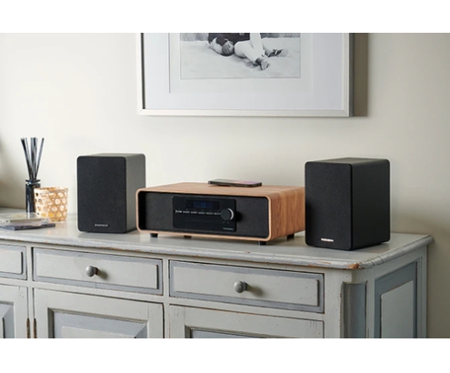 Thomson WS400DUO altavoz De 2 vías Negro Inalámbrico y alámbrico 50 W