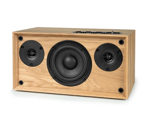 Thomson WS502 sistema de audio para el hogar Microcadena de música para uso doméstico Negro, Madera