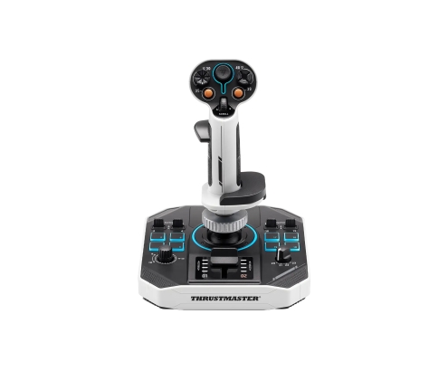 Thrustmaster Sol-R 1 Negro, Blanco USB Palanca de vuelo Analógico/Digital PC