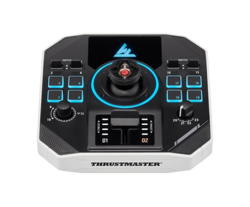 Thrustmaster Sol-R 1 Negro, Blanco USB Palanca de vuelo Analógico/Digital PC