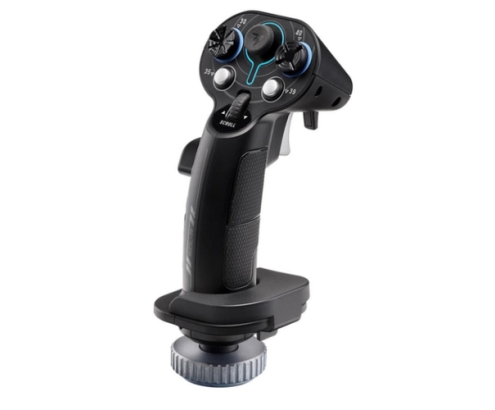 Thrustmaster Sol-R 3 AVA Add-On Grip Negro USB Palanca de vuelo Analógico/Digital PC