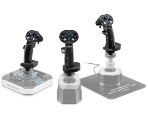 Thrustmaster Sol-R 3 AVA Add-On Grip Negro USB Palanca de vuelo Analógico/Digital PC