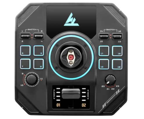Thrustmaster Sol-R 5 Base Negro USB Analógico/Digital PC