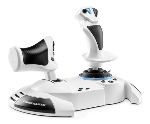 Thrustmaster T.Flight Hotas 5 Microsoft Flight Simulator Edition Blanco USB Simulador de Vuelo Digital PC, PlayStation 5, PlayStation 4