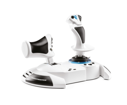 Thrustmaster T.Flight Hotas One Microsoft Flight Simulator Edition Negro, Blanco USB Joystick/Palanca de control lateral + cuadrante de aceleración P