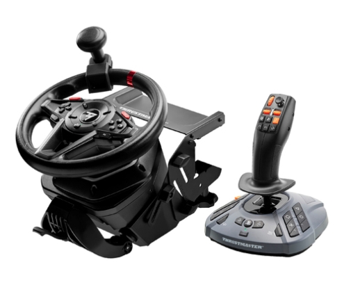 Thrustmaster T128 SimTask Farming Pack Negro Volante + pedales + palanca de cambios PC, PlayStation 4, PlayStation 5