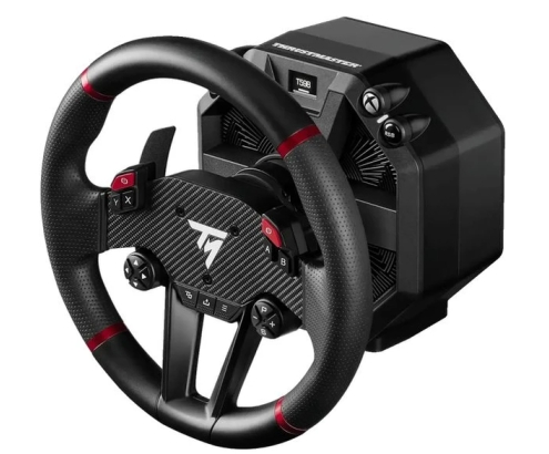Thrustmaster T598X Negro USB Volante + Pedales Analógico/Digital PC, Xbox