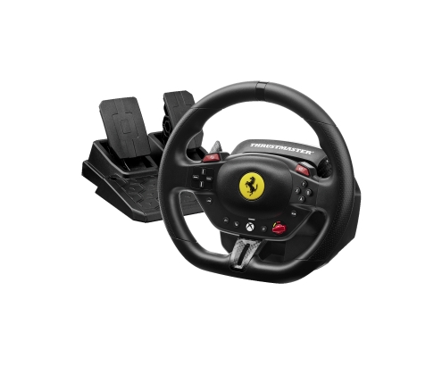Thrustmaster T98 Ferrari 296 GTS Negro USB Volante + Pedales Analógico/Digital PC, Xbox One, Xbox Series S, Xbox Series X