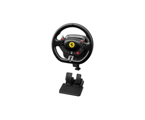 Thrustmaster T98 Ferrari 296 GTS Negro USB Volante + Pedales Analógico/Digital PC, Xbox One, Xbox Series S, Xbox Series X