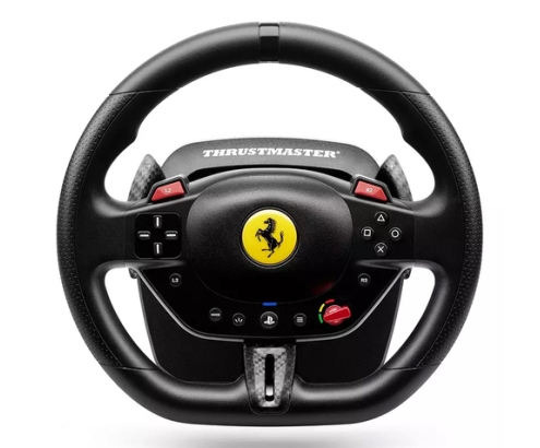Thrustmaster T98-P FERRARI 296 GTB Negro Volante + Pedales PC, PlayStation 4, PlayStation 5
