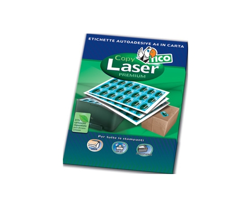 Tico Copy laser premium etiqueta autoadhesiva Blanco 100 pieza(s)