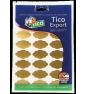 Tico E-GL-3619 etiqueta autoadhesiva Oro 210 pieza(s)