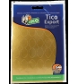 Tico E-GL-4818 etiqueta autoadhesiva Ovalado Oro 180 pieza(s)