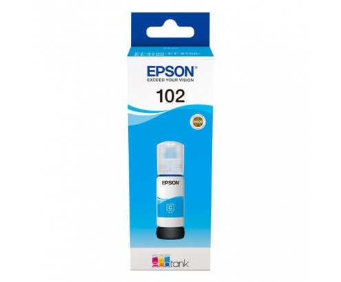 TINTA EPSON 102 70ML CIAN C13T03R240