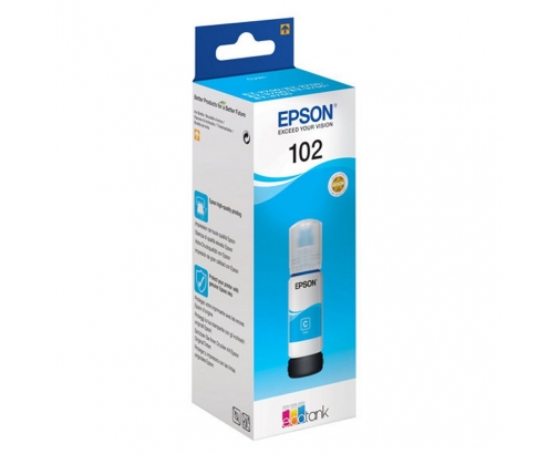 TINTA EPSON 102 70ML CIAN C13T03R240