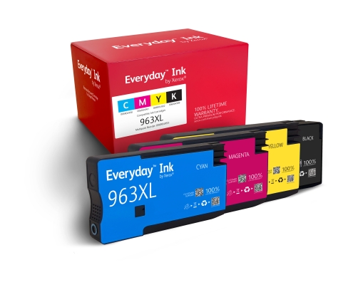 Tinta Everyday™ Multipack de Xerox compatible con HP HP963XL (HP963XL MULTIPACK), Capacidad alta