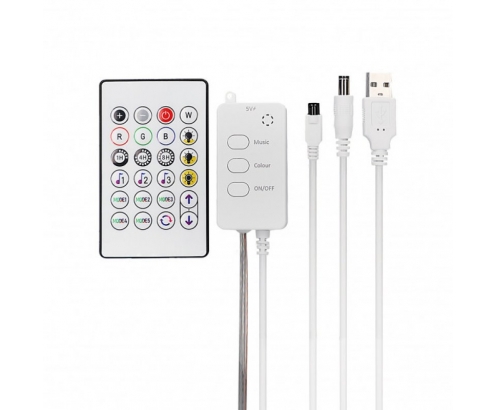 Tiras LED Burbujas RGB Mobile Tech ColorLED Control Remoto 10m kSIX
