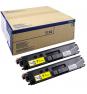 TONER BROTHER 2 UNIDADES AMARILLO TN329YTWIN