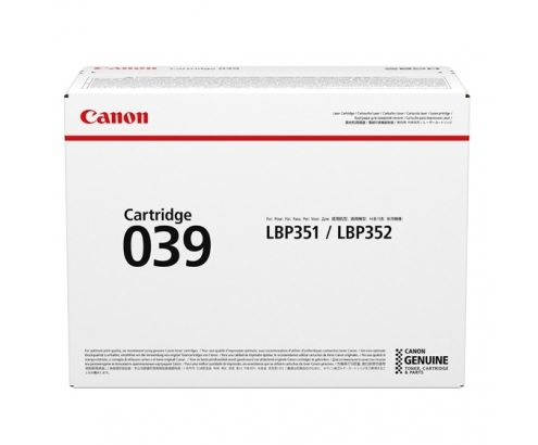 TONER CANON 039 NEGRO 0287C001