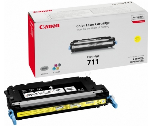 TONER CANON 711 AMARILLO 1657B002 