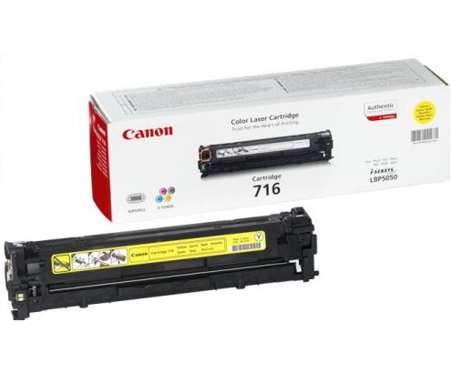 TONER CANON 716Y AMARILLO 1977B002