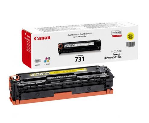 TONER CANON 731Y AMARILLO 6269B002