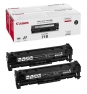 TONER CANON CRG 718BK NEGRO PACK 2 UD. 2662B005