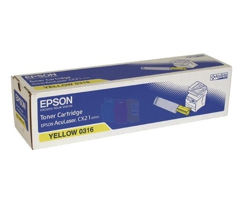 TONER EPSON AL-CX21N/NF AMARILLO C13S050316