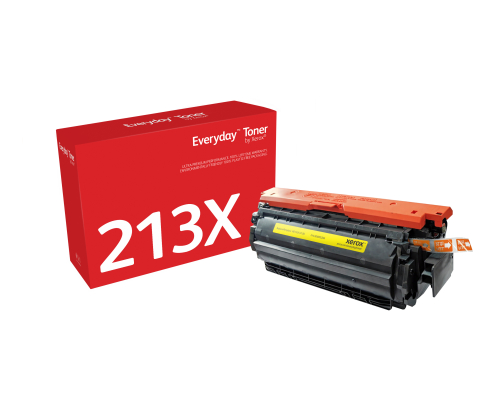 Toner Everyday™ Amarillo di Xerox compatibile con HP 213X (W2132X), Capacidad alta