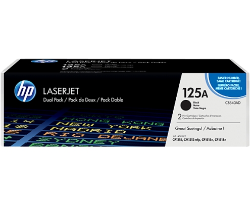 TONER HP 125A NEGRO CB540AD
