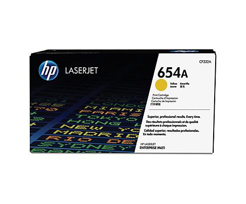 TONER HP 654A AMARILLO CF332A