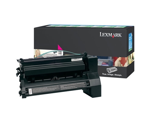 Toner lexmark 1 pieza original magenta C782X1MG