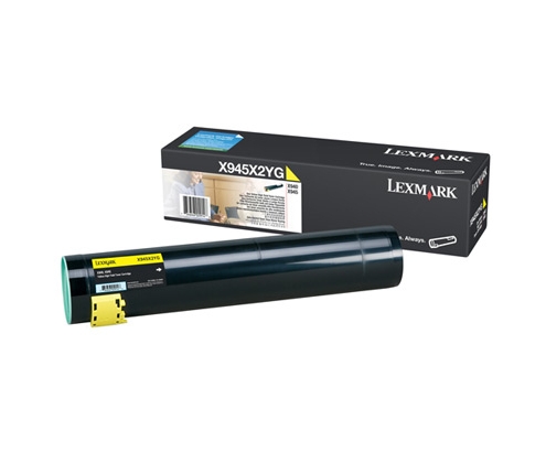TONER LEXMARK ORIGINAL AMARILLO 1PIEZA X945X2YG